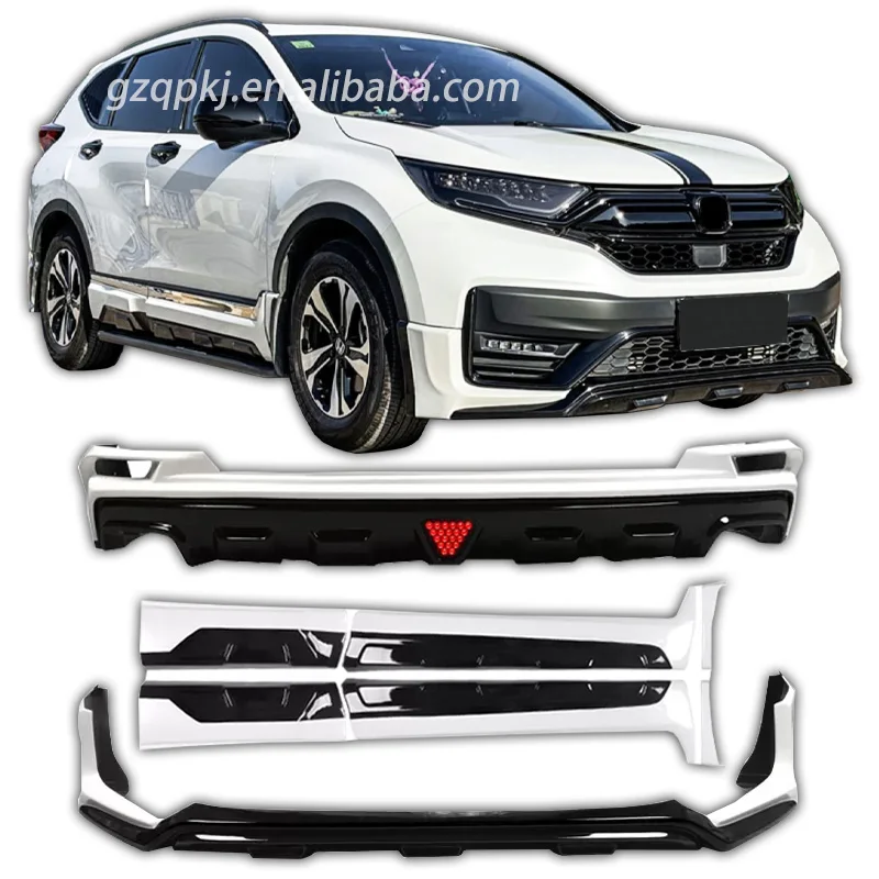 DJ Version Front Lip Side Skirt Rear Lip Suitable for 2021 Honda CRV Bumper Body Kit DJ Version Front Lip Side Skirt Rear Lip Suitable for 2021 Honda CRV Bumper Body Kit