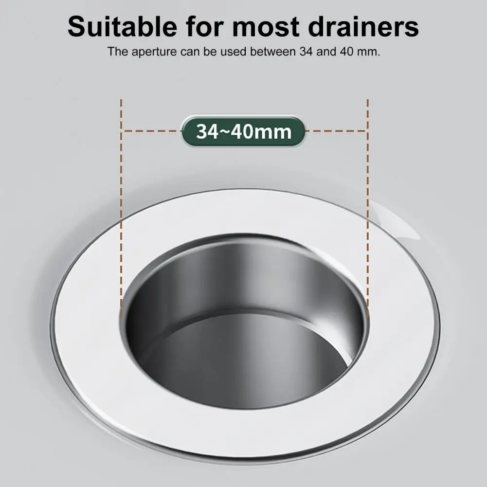 Anti-clogging Sink Stopper Universal Stainless Steel Drain Stopper with Anti-clog Filter Efficient Hair Catcher for Home
Anti-clogging Sink Stopper Universal Stainless Steel Drain Stopper with Anti-clog Filter Efficient Hair Catcher for Home