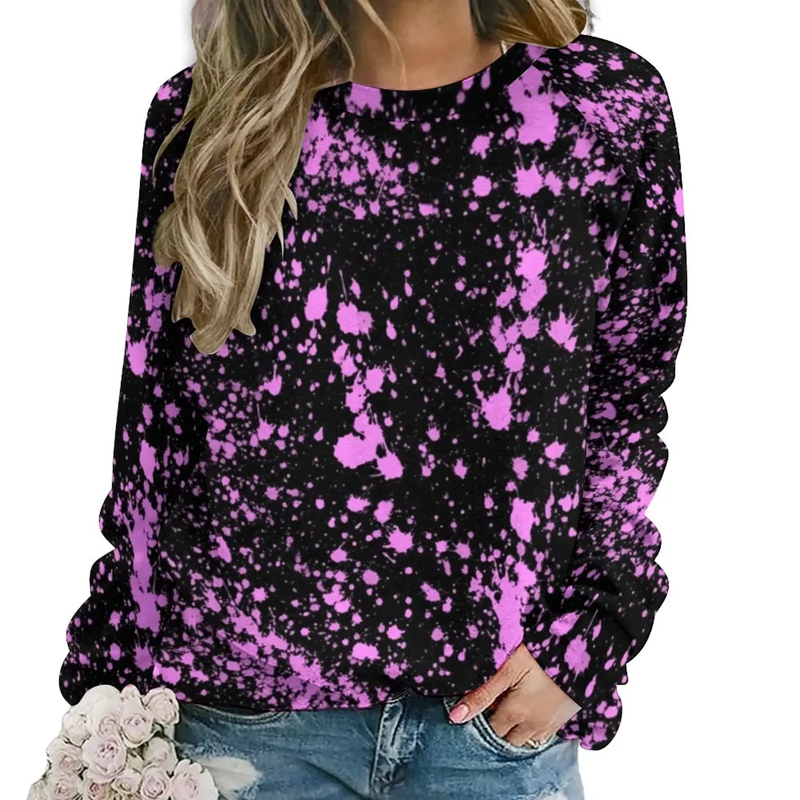 Pink Paint Splatter Hoodies Womens Neno Print Hip Hop Casual Hoodie Winter Long Sleeve Kawaii Design Clothing Large Size 2XL 3XL
Pink Paint Splatter Hoodies Womens Neno Print Hip Hop Casual Hoodie Winter Long Sleeve Kawaii Design Clothing Large Size 2XL 3XL