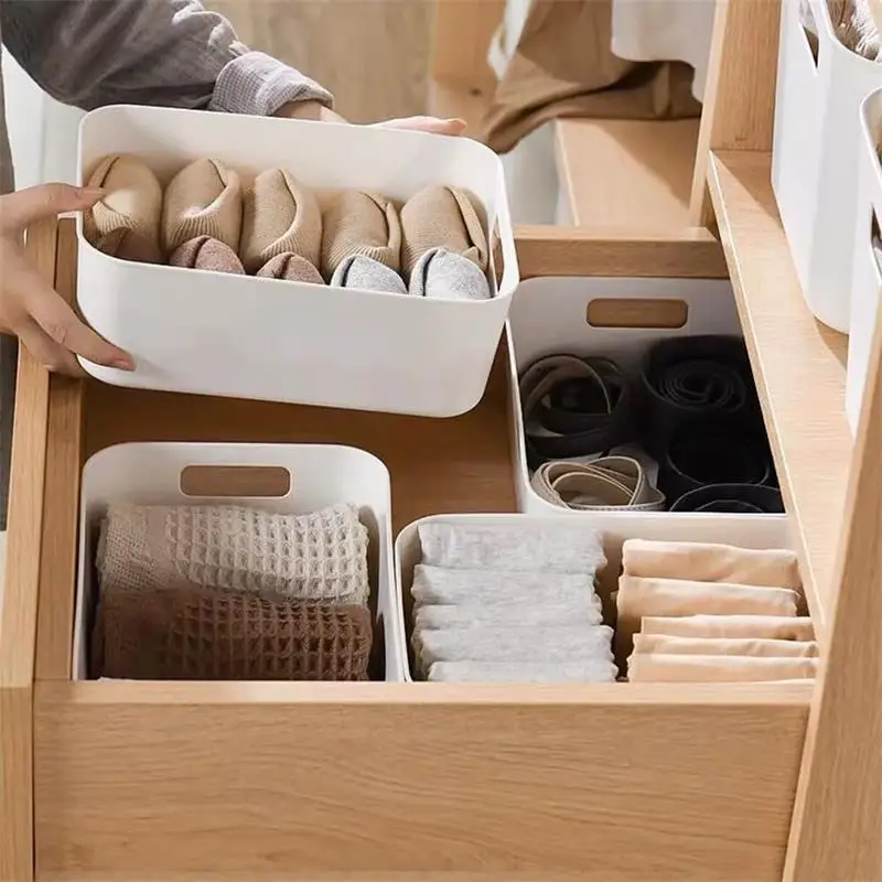 Plastic Portable Storage Box, Multifunctional Desktop Miscellaneous Storage Box, Suitable for Living Room, Kitchen, Bedroom Plastic Portable Storage Box, Multifunctional Desktop Miscellaneous Storage Box, Suitable for Living Room, Kitchen, Bedroom