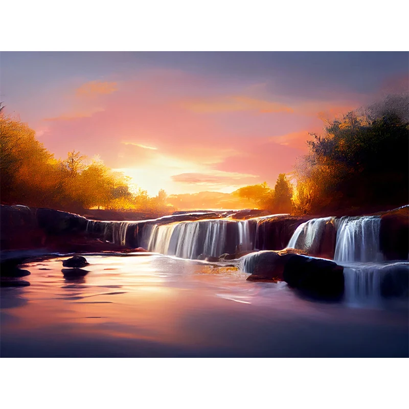 DIY Diamond Embroidery sunset landscape 5D Diamond Mosaic Painting Full Square Set Rhinestone lake boat Picture Home Decor Gift
DIY Diamond Embroidery sunset landscape 5D Diamond Mosaic Painting Full Square Set Rhinestone lake boat Picture Home Decor Gift