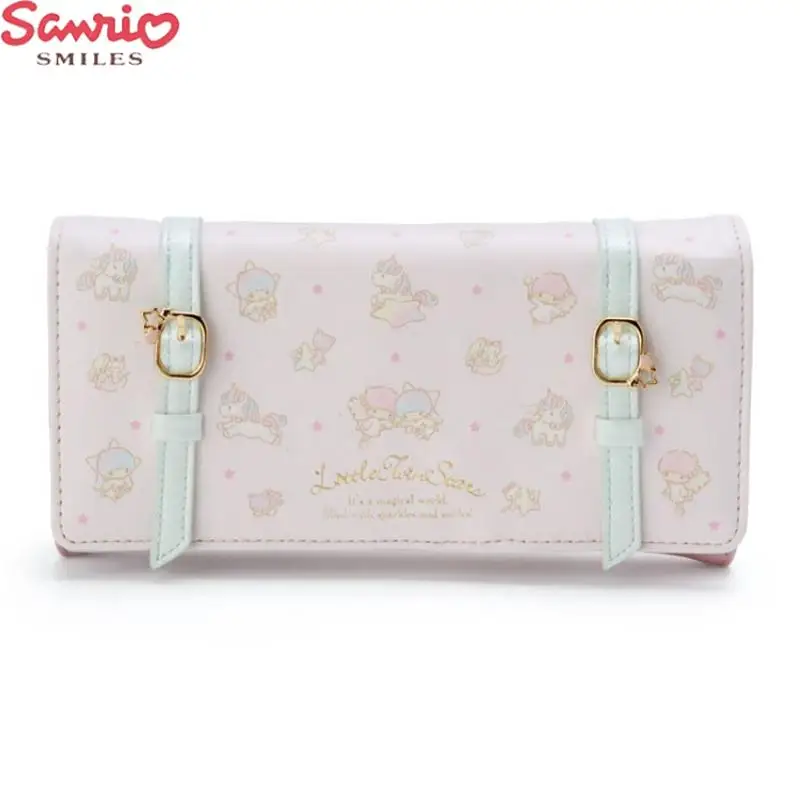 Sanrio Family New Wallet Littletwinstars Kawaii Long Wallet Fashion Cartoon High-Capacity Pu Material Fantasy Delicate Wallet
Sanrio Family New Wallet Littletwinstars Kawaii Long Wallet Fashion Cartoon High-Capacity Pu Material Fantasy Delicate Wallet