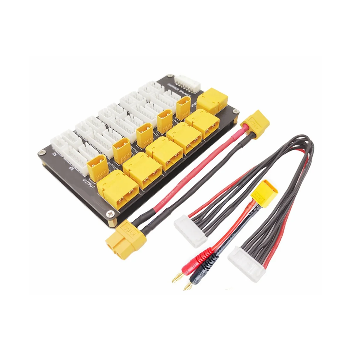 

Зарядная плата для литиевых аккумуляторов, параллельная XT30 XT60 Plug 2 ‑ 6S, литиевые аккумуляторы для зарядных устройств B6, электронные компоненты