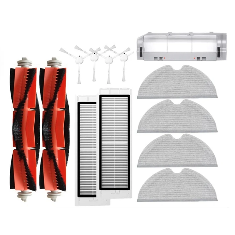 Robot Vacuum Mop Hepa Filter Main Side Brush Mop Cloth Replacement Accessories Accessories Fit For Xiaomi Mijia 1C STYTJ01ZHM
Robot Vacuum Mop Hepa Filter Main Side Brush Mop Cloth Replacement Accessories Accessories Fit For Xiaomi Mijia 1C STYTJ01ZHM