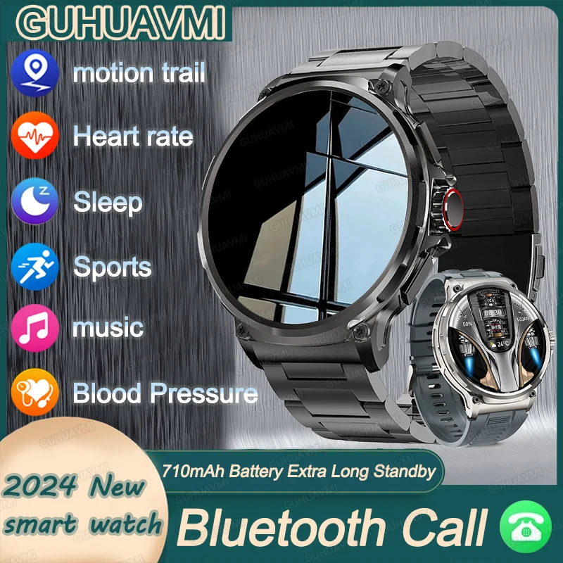 2024 New Men Smart Watch 710mA Large Battery Health Watch Tracking 1.85 Inches HD Screen Bluetooth Call Smart Watch For Huawei
2024 New Men Smart Watch 710mA Large Battery Health Watch Tracking 1.85 Inches HD Screen Bluetooth Call Smart Watch For Huawei