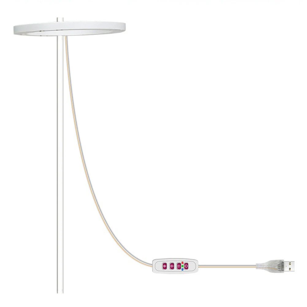 Dimmable Grow Light 5V Phytolamp For Plants Led Full Spectrum Angel Ring Plant Lamp For Indoor Flower Greenhouse-Seedling
Dimmable Grow Light 5V Phytolamp For Plants Led Full Spectrum Angel Ring Plant Lamp For Indoor Flower Greenhouse-Seedling
