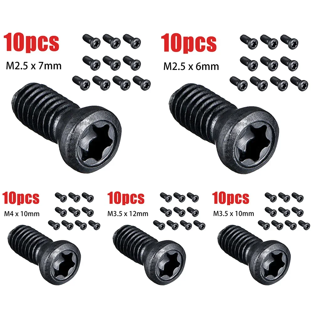 10Pcs M2.5 M3.5 M 4 Torx Screws For Replaces Carbide Insert CNC Lathe Tool Workshop Working Hand Tools Supplies
10Pcs M2.5 M3.5 M 4 Torx Screws For Replaces Carbide Insert CNC Lathe Tool Workshop Working Hand Tools Supplies