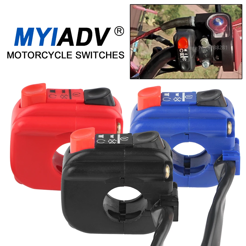 7/8'' 22mm Right Side Handlebar ATV Switch Motorcycle Headlight Turn Signal Light Start Stop Kill ON OFF Switch Control Button
7/8'' 22mm Right Side Handlebar ATV Switch Motorcycle Headlight Turn Signal Light Start Stop Kill ON OFF Switch Control Button