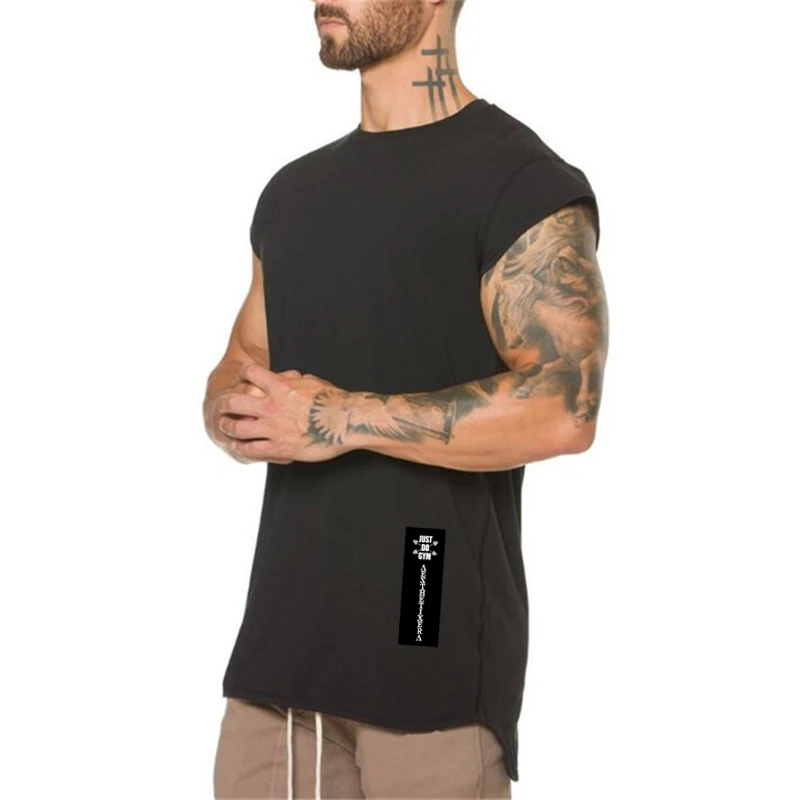 New Mens Gym Muscle Singlets Cotton Vest Workout Clothing Fashion Fitness Small Half Sleeve TShirt Sporting Casual Tank Top
New Mens Gym Muscle Singlets Cotton Vest Workout Clothing Fashion Fitness Small Half Sleeve TShirt Sporting Casual Tank Top
