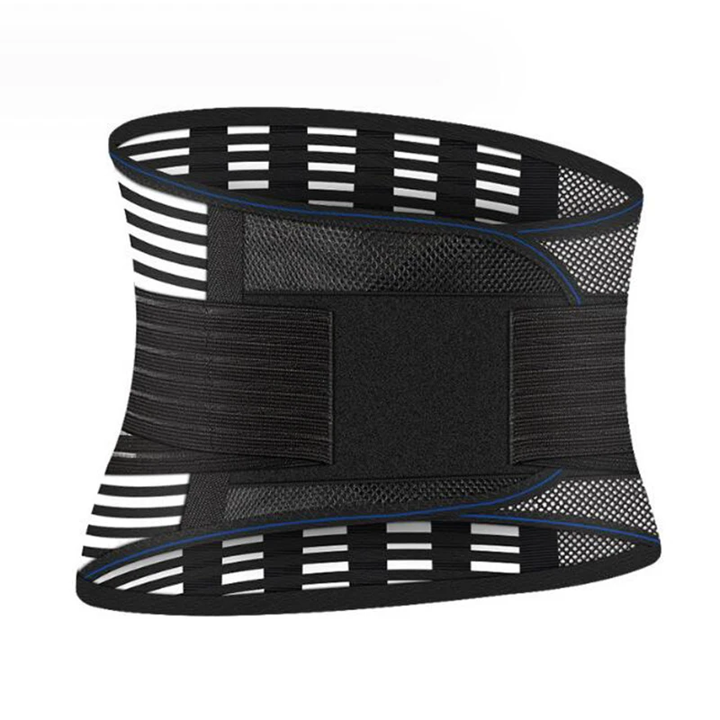 

Men Women Lower Back Brace Spine Support Waist Belt Breathable Waistband Adjustable Waist Trainer Belt Orthopedic Lumbar Corset