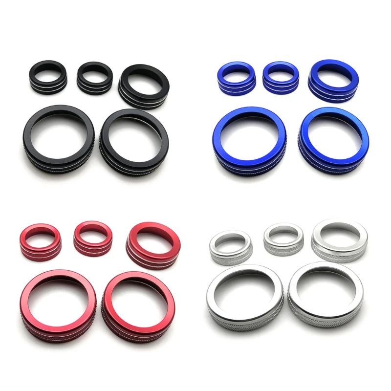 5pcs Aluminum Car Air Conditioner Switches Button Knob Trim Cover Volume Knob Protections Rings Accessories for Ford Maverick
5pcs Aluminum Car Air Conditioner Switches Button Knob Trim Cover Volume Knob Protections Rings Accessories for Ford Maverick