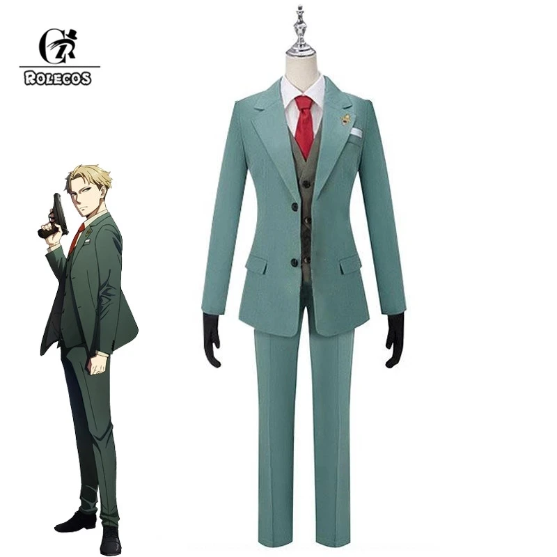 ROLECOS Spy Family Loid Forger Cosplay Costume Twilight Loid Forger Cosplay Costume Men Outfit School Uniform Halloween Full Set
ROLECOS Spy Family Loid Forger Cosplay Costume Twilight Loid Forger Cosplay Costume Men Outfit School Uniform Halloween Full Set