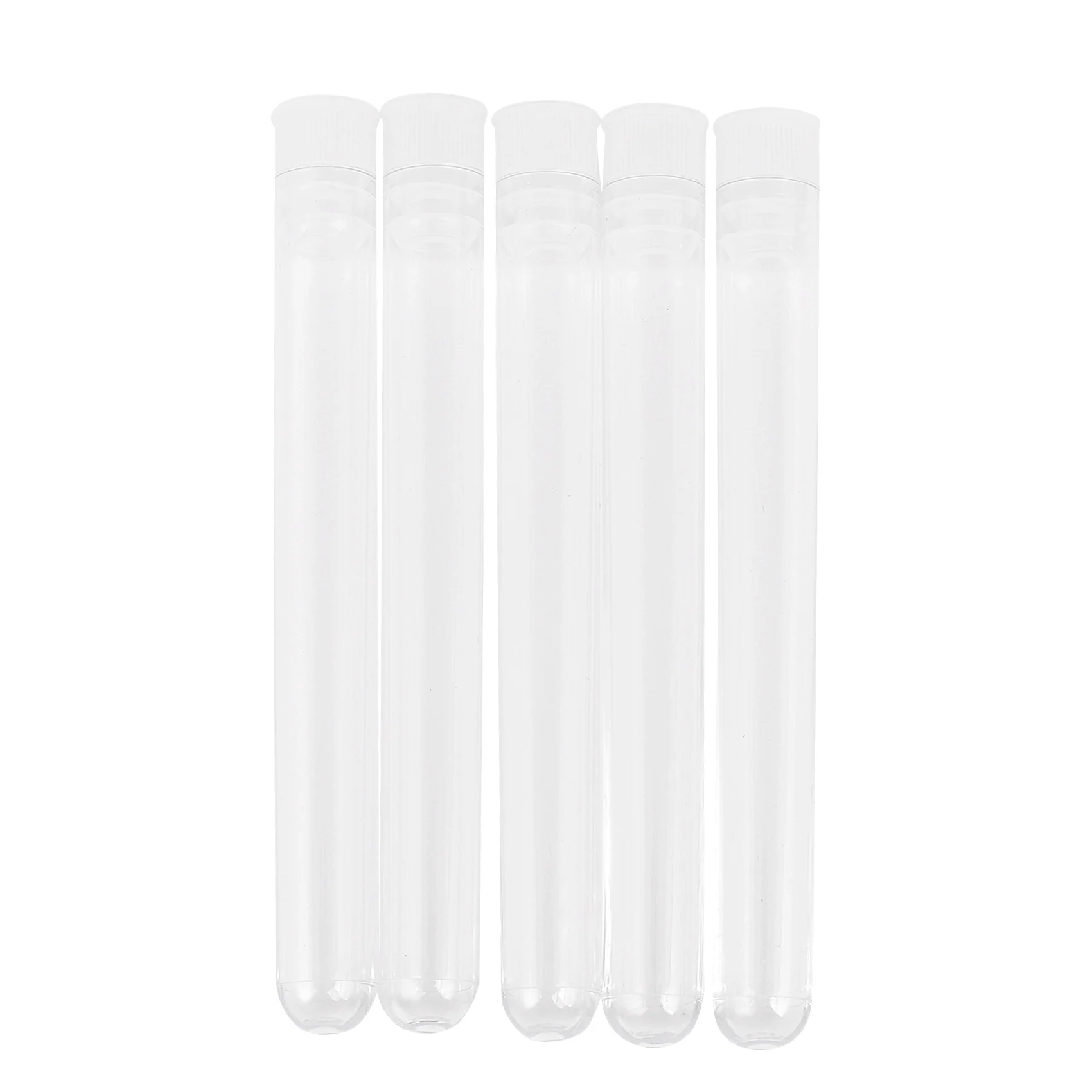 100Pcs Clear Plastic Test Tube with Cap 12X100mm U-Shaped Bottom Long Transparent Test Tube Lab Supplies
100Pcs Clear Plastic Test Tube with Cap 12X100mm U-Shaped Bottom Long Transparent Test Tube Lab Supplies