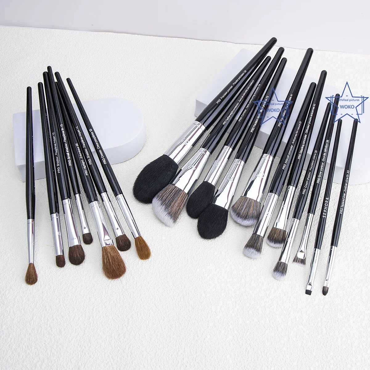 

18pcs Makeup Brushes Set Powder Foundation Cream Blush Contour Concealer Makeup Brush Make Up Eyeshadow Eyeliner Brow Brush