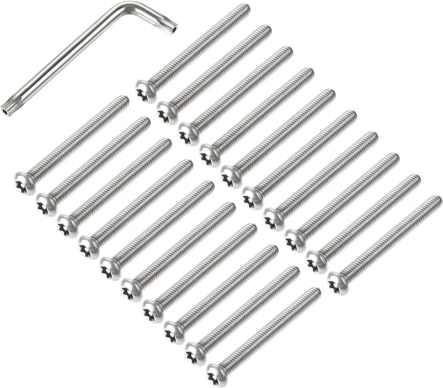 Винт m6x55 мм Torx для машины безопасности, Винты с цилиндрической головкой 20 шт. внутри колонки, с ключом T30 L-типа, крепежи из нержавеющей стали 304
Винт m6x55 мм Torx для машины безопасности, Винты с цилиндрической головкой 20 шт. внутри колонки, с ключом T30 L-типа, крепежи из нержавеющей стали 304