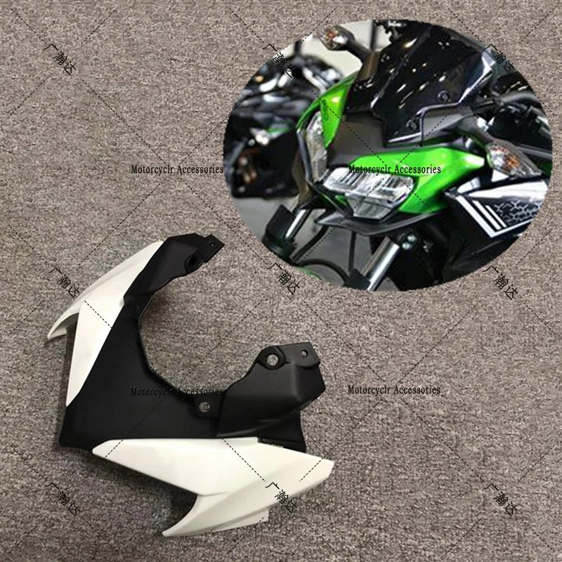 

Fit For Kawasaki Z650 Z 650 2020 2021 Unpainted Front Upper Nose Fairing Headlight Shroud Cover Front Face Shell Hood Mid Plate