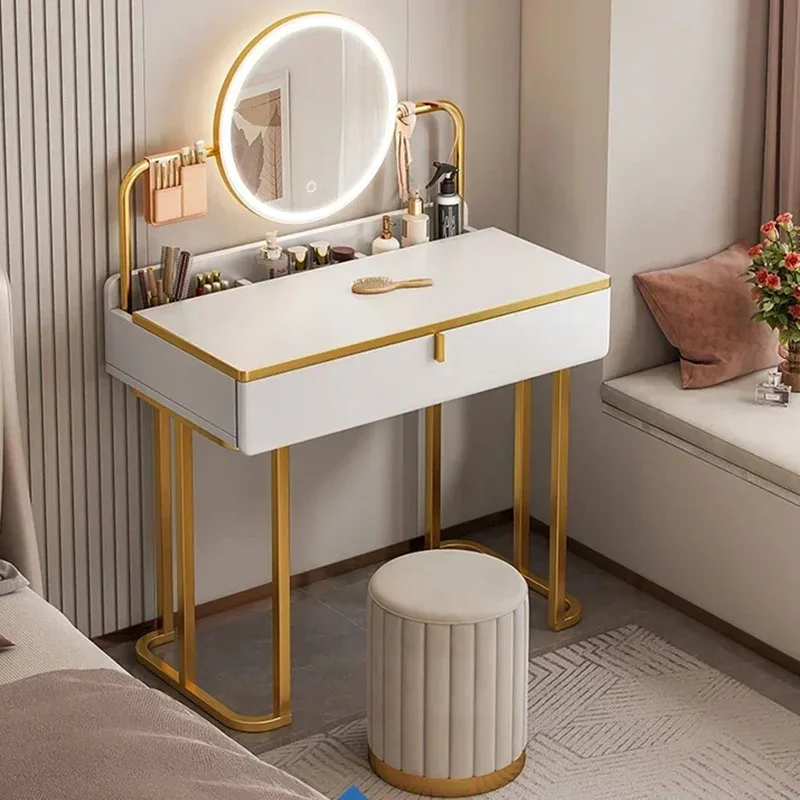 Wood Makeup Dressing Table Bedroom Corner Luxury Nordic Dressing Table Storage Multifunctional Vestidores Lounge Suite Furniture
Wood Makeup Dressing Table Bedroom Corner Luxury Nordic Dressing Table Storage Multifunctional Vestidores Lounge Suite Furniture