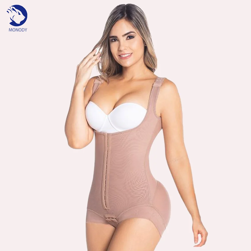 

Faja Short Colombian Hourglass Girdle Open Bust Bodysuit Tummy Control Cincher Post Operative Girdle Skims Shapewear Bbl Shapers