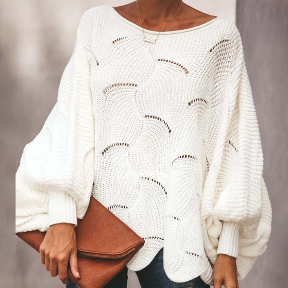 Womens Tops Womens Sweater Strech Sweater Thin Tops Baggy Commuter Crew Neck Dolman Sleeves Jumper Comfortable
Womens Tops Womens Sweater Strech Sweater Thin Tops Baggy Commuter Crew Neck Dolman Sleeves Jumper Comfortable