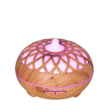 Essential oil Diffuser Ultrasonic Air Humidifier Color LED Lamp 500ML Wood Grain Carved Electric Aromatherapy Diffusor for Home
Essential oil Diffuser Ultrasonic Air Humidifier Color LED Lamp 500ML Wood Grain Carved Electric Aromatherapy Diffusor for Home