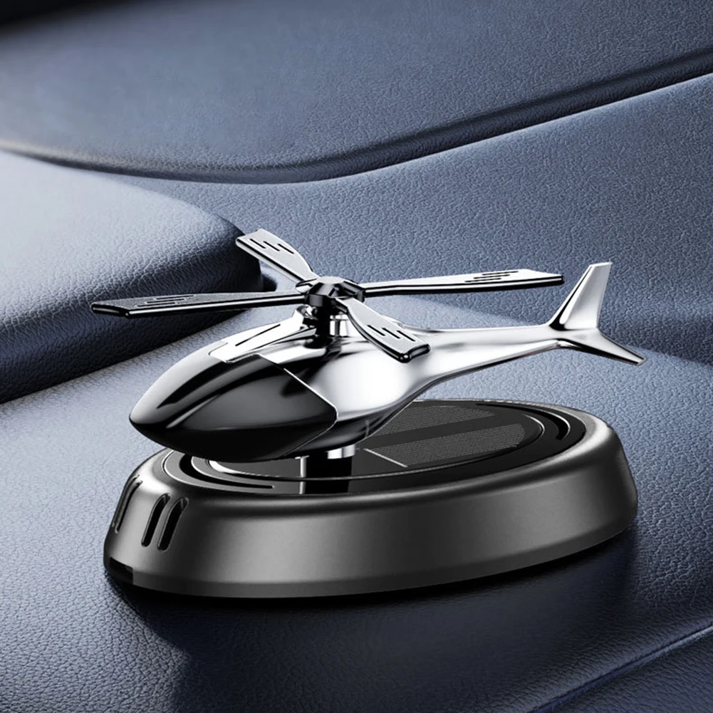 Solar Car Air Freshener Helicopter Propeller Rotating Airplane Car Fragrance Auto Perfume Diffuser Car Accessories
Solar Car Air Freshener Helicopter Propeller Rotating Airplane Car Fragrance Auto Perfume Diffuser Car Accessories