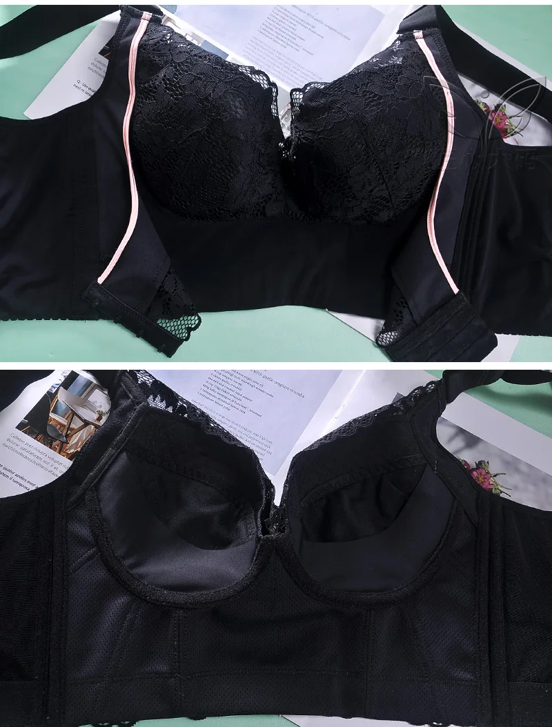 Plus Size Push Up Bra|  Women Deep Cup Bra Hide Back | Underwear Shaper | Full Back Coverage Lingerie| Pandora's Clozet