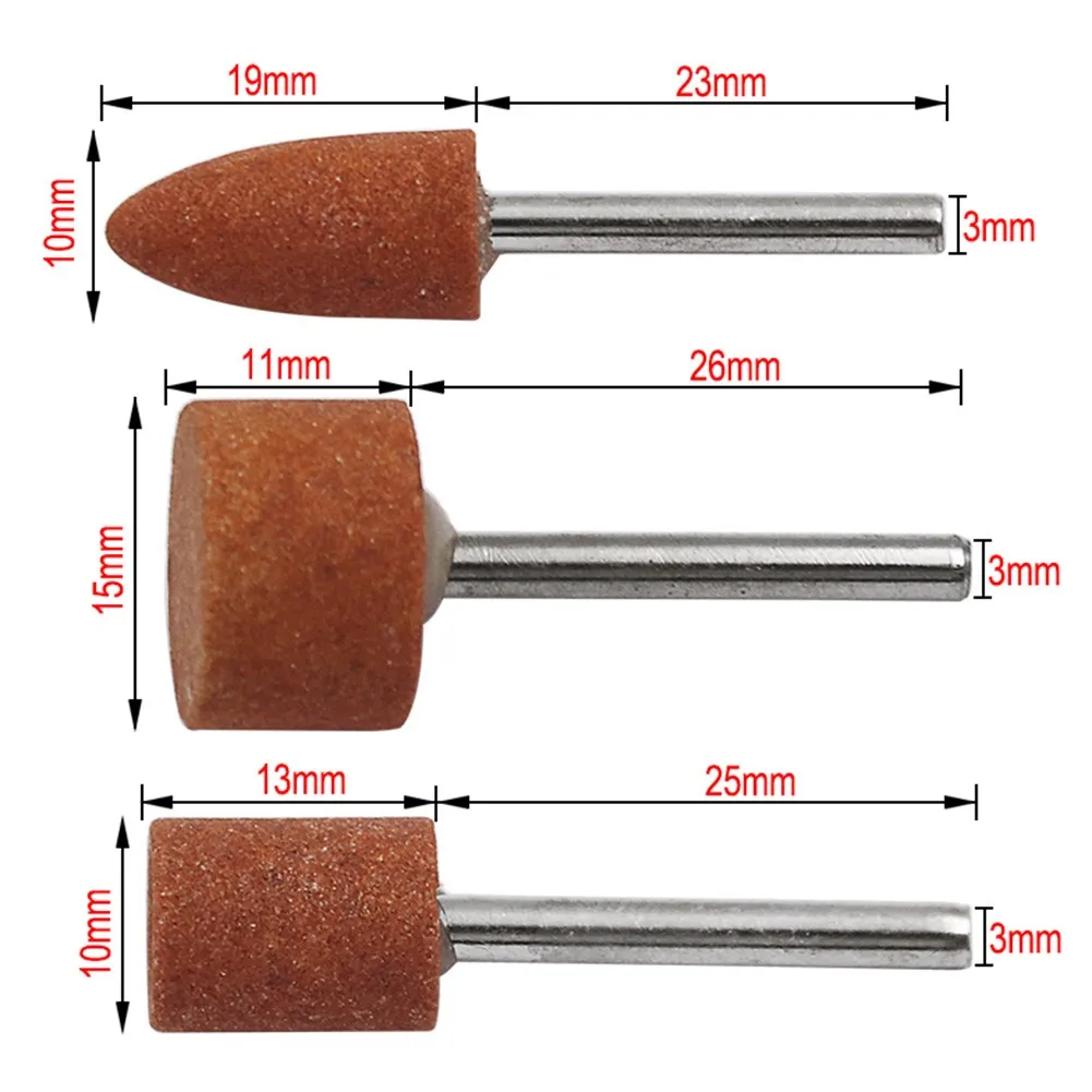 7PCS 3mm Shaft Mounted Ceramic Grinding Head Polishing Abrasive Tool Grinding Head Stone Wheel Rotary Tools Parts
7PCS 3mm Shaft Mounted Ceramic Grinding Head Polishing Abrasive Tool Grinding Head Stone Wheel Rotary Tools Parts