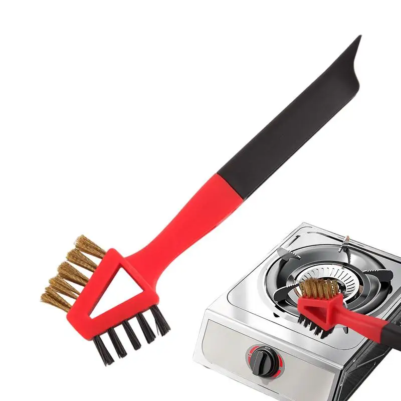 Stove Cleaning Brush 4 In-1 Cooktop Grease Scrubber Deep Gas Stove Brass Wire Brushes Space-Saving Kitchen Cleaning Tools
Stove Cleaning Brush 4 In-1 Cooktop Grease Scrubber Deep Gas Stove Brass Wire Brushes Space-Saving Kitchen Cleaning Tools