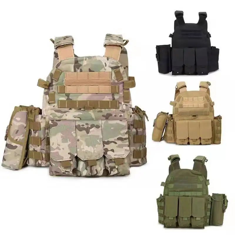 

Military Tactical Vest Outdoor CS War Game Paintball Combat Clothes Airsoft Shooting Training 6094 Vests