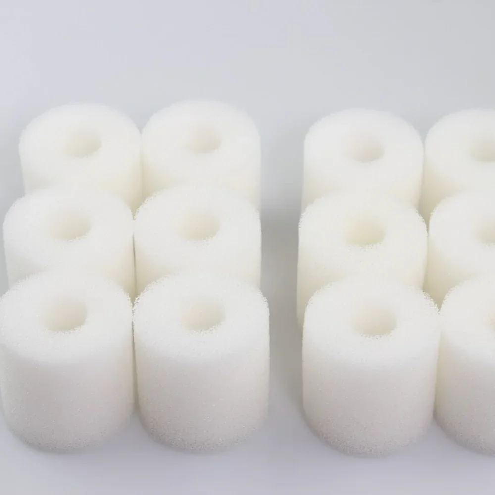 

Pack of 12 Compatible Foam Filter for Eheim 2618080 Aquaball 2208/2210/2212 60/130/180 Biopower 160/200/240 Aquarium Filter