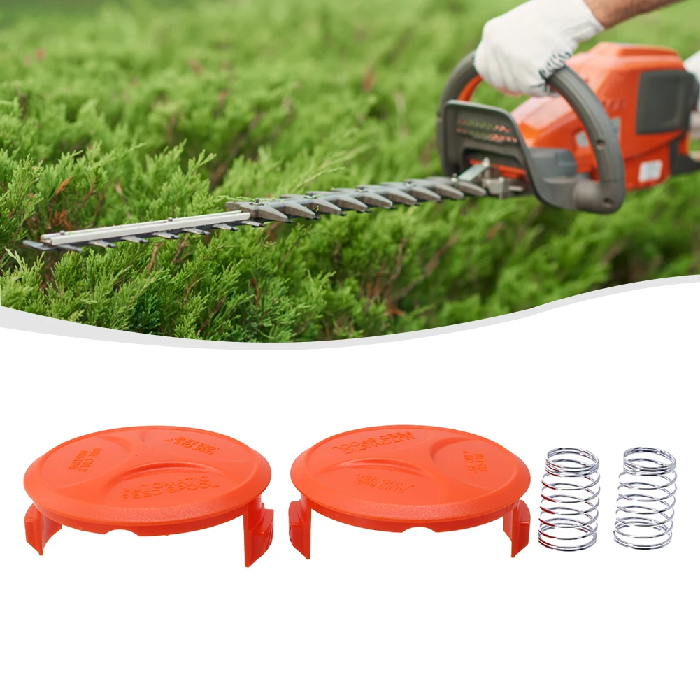 For Black + Decker Spool Cover Strimmer Trimmer 2pcs Accessories GL4525/GL5028/GLC120 Garden Spool Cap New Parts
For Black + Decker Spool Cover Strimmer Trimmer 2pcs Accessories GL4525/GL5028/GLC120 Garden Spool Cap New Parts