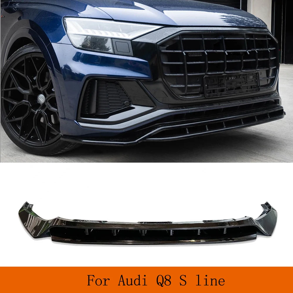 Губа переднего бампера автомобиля для Audi Q8 S line Sport Version 2019-2023, глянцевая черная губа из АБС-пластика для переднего бампера, спойлера, губа, сплиттер
Губа переднего бампера автомобиля для Audi Q8 S line Sport Version 2019-2023, глянцевая черная губа из АБС-пластика для переднего бампера, спойлера, губа, сплиттер