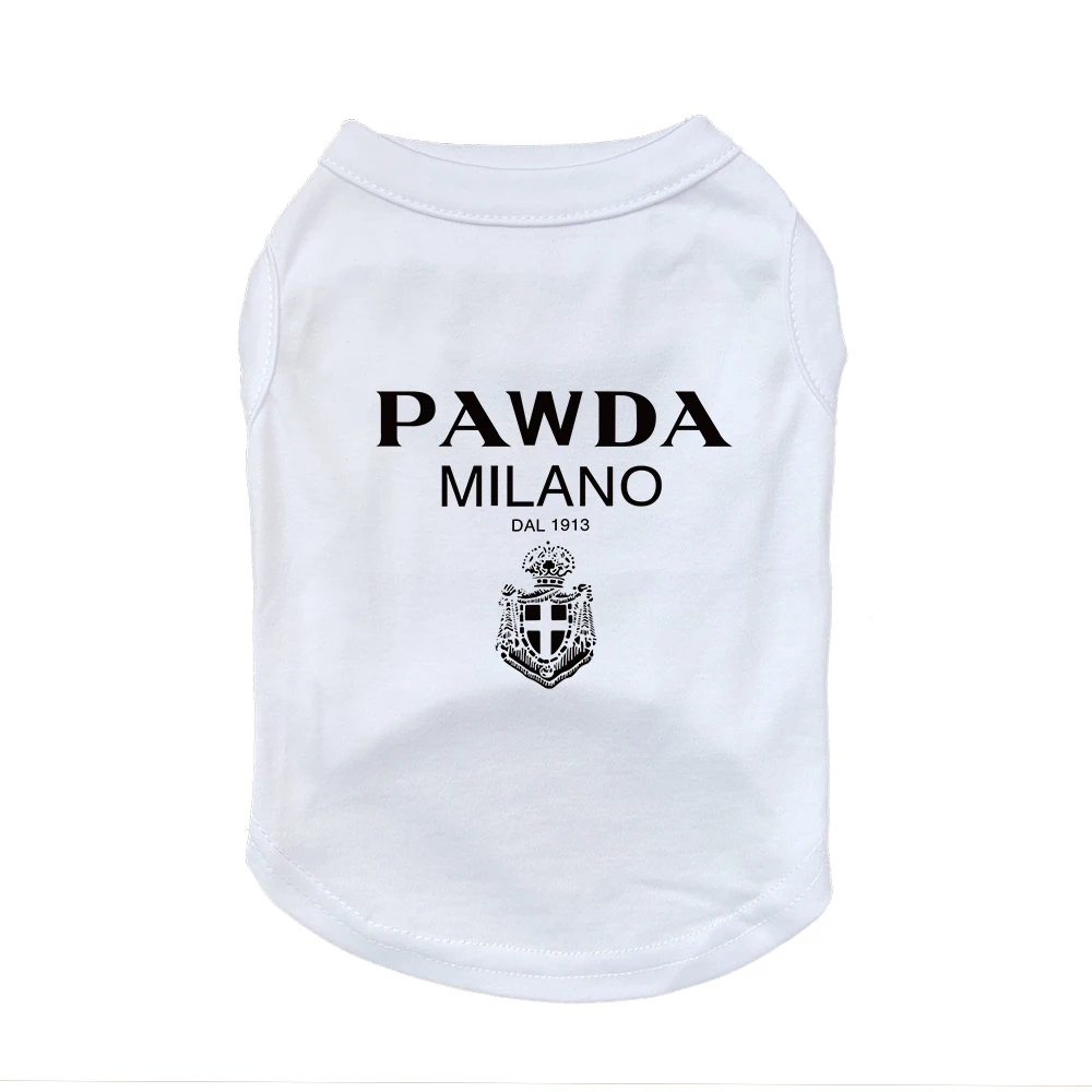 Gilet sans manches pour chiens Pawda Milano - 2025 - Doglovedesign : Vêtement et accessoires pour chiens Gilet sans manches pour chiens Pawda Milano