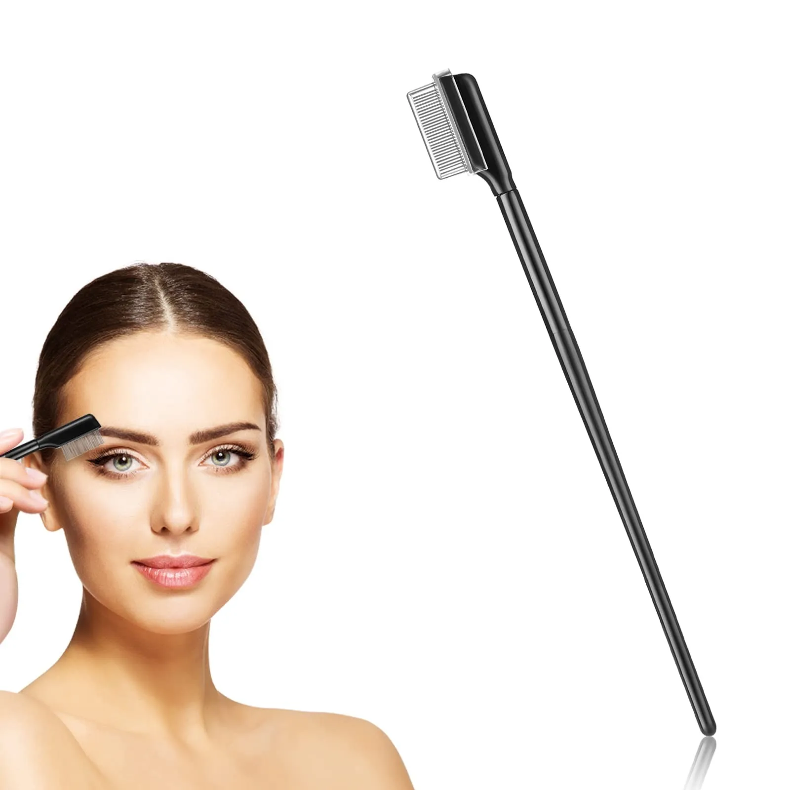 Eyelash Comb, Metal Teeth Eyelash Comb Lash Separator Tool with Acrylic handle for Women Girls Makeup
Eyelash Comb, Metal Teeth Eyelash Comb Lash Separator Tool with Acrylic handle for Women Girls Makeup
