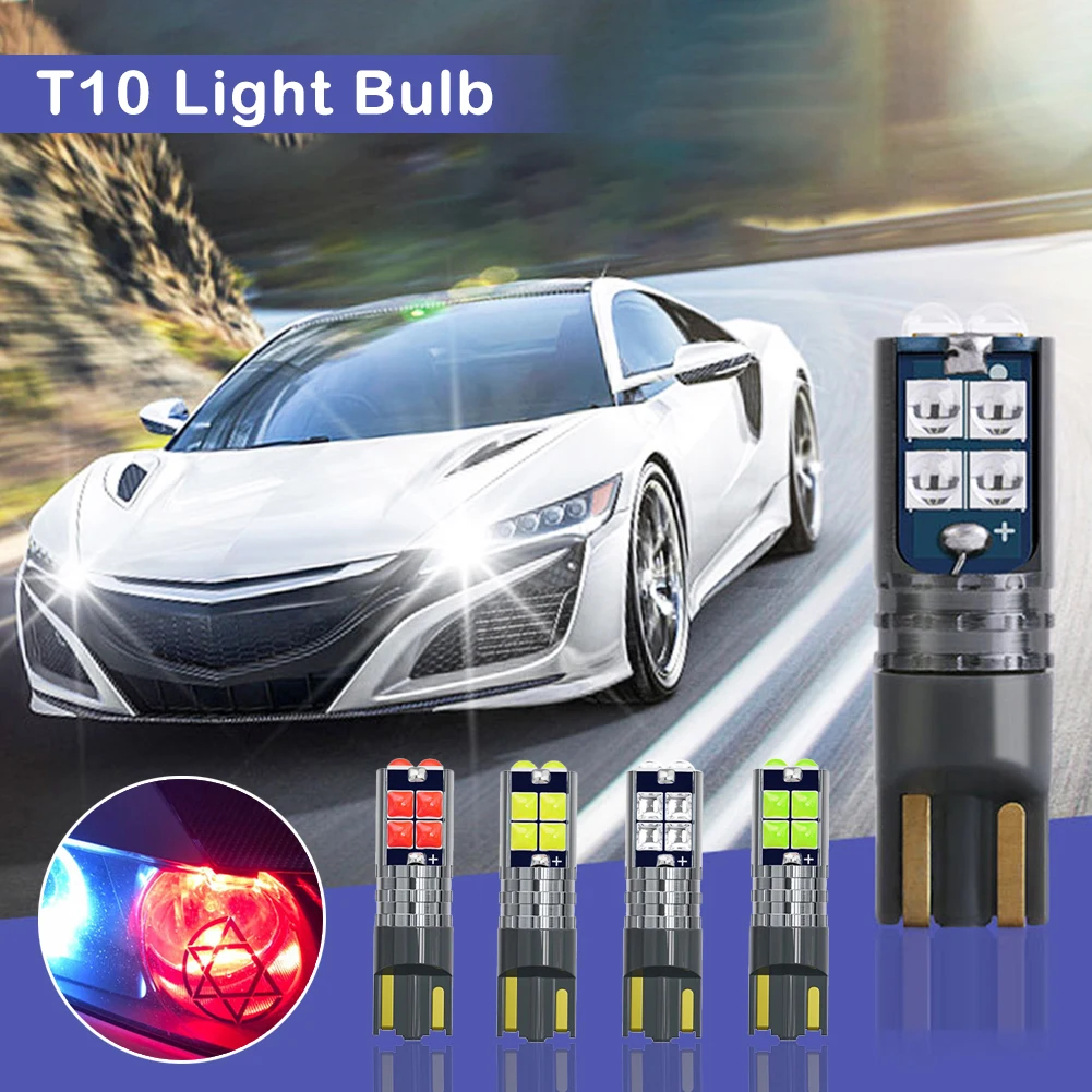 2PCS T10 W5W Dome Light 10SMD Bulb Super Bright Car Interior Map Reading Light Side Marker License Plate Light Accessories
2PCS T10 W5W Dome Light 10SMD Bulb Super Bright Car Interior Map Reading Light Side Marker License Plate Light Accessories