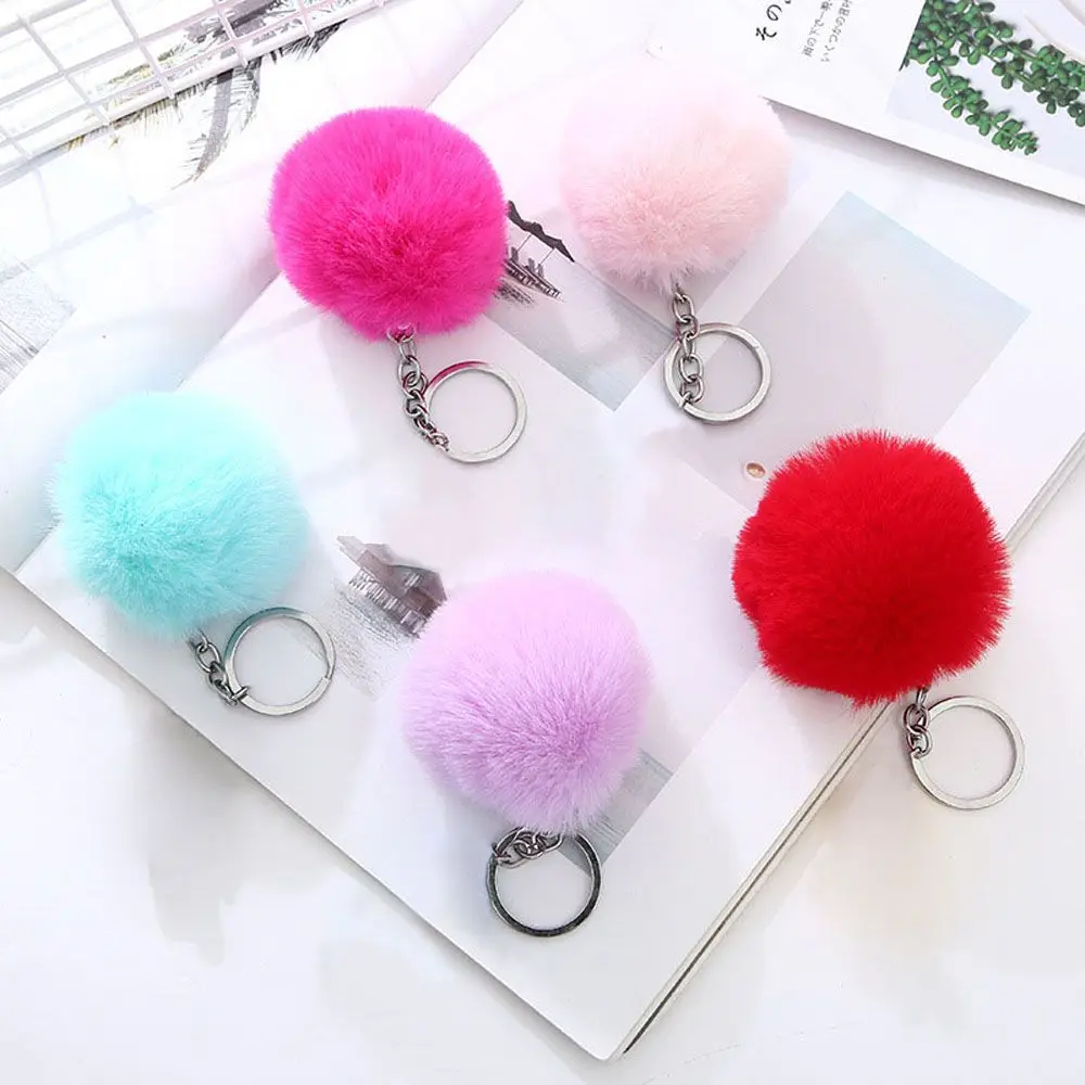 For Woman Trendy Fur Ball Pompom DIY Jewelry Keychains Key Chain Fashion Accessories Key Ring
For Woman Trendy Fur Ball Pompom DIY Jewelry Keychains Key Chain Fashion Accessories Key Ring