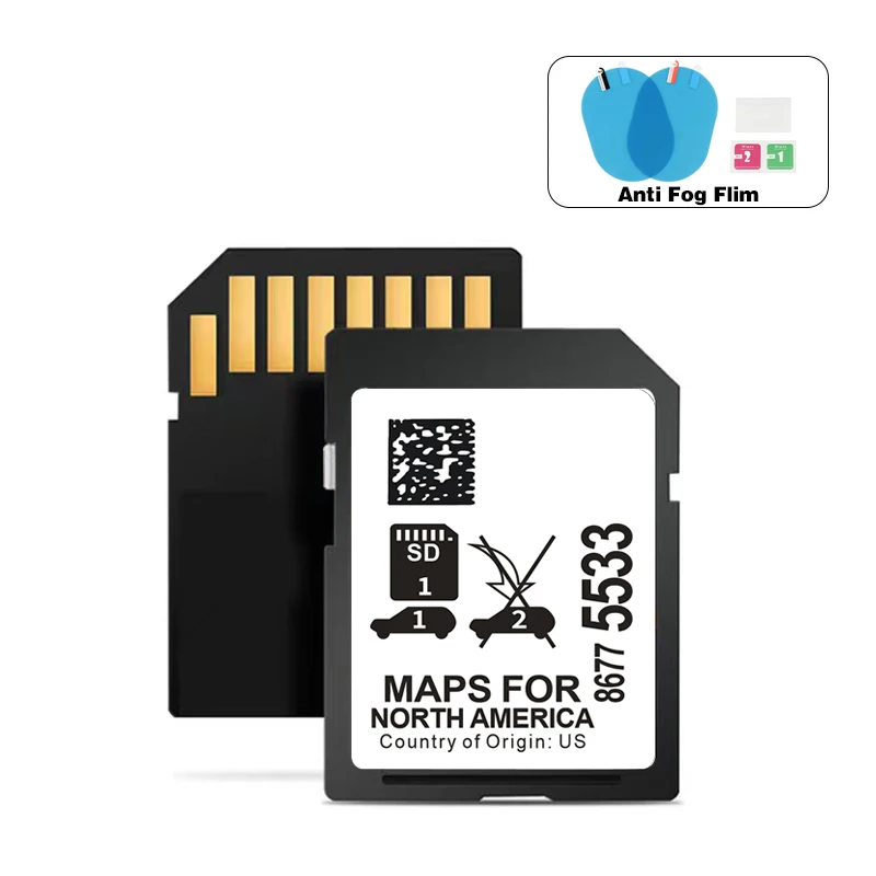 

for Cadillac Chevrolet GMC Vehicle GPS SD Navigation Card Sat Nav for GM 8677-5533 System Update Maps for North America Card
