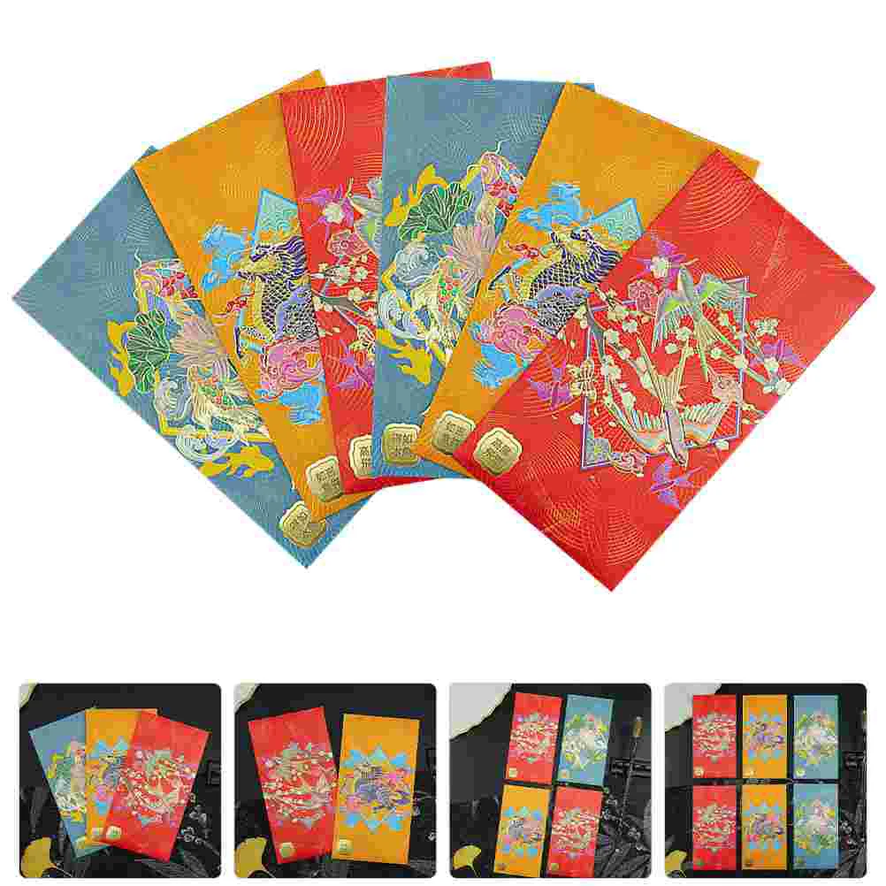 6 Pcs Red Purse Year of The Dragon Envelope Bag 2024 Money Cash Envelopes Chinese Style Paper Packet Bags
6 Pcs Red Purse Year of The Dragon Envelope Bag 2024 Money Cash Envelopes Chinese Style Paper Packet Bags