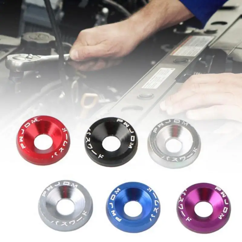 Screw Cap Cover Car Body Modified Bolts Aluminum Alloy Gasket Screws Car Furniture Decorative Nuts For Bumper Cylinder Cover
Screw Cap Cover Car Body Modified Bolts Aluminum Alloy Gasket Screws Car Furniture Decorative Nuts For Bumper Cylinder Cover