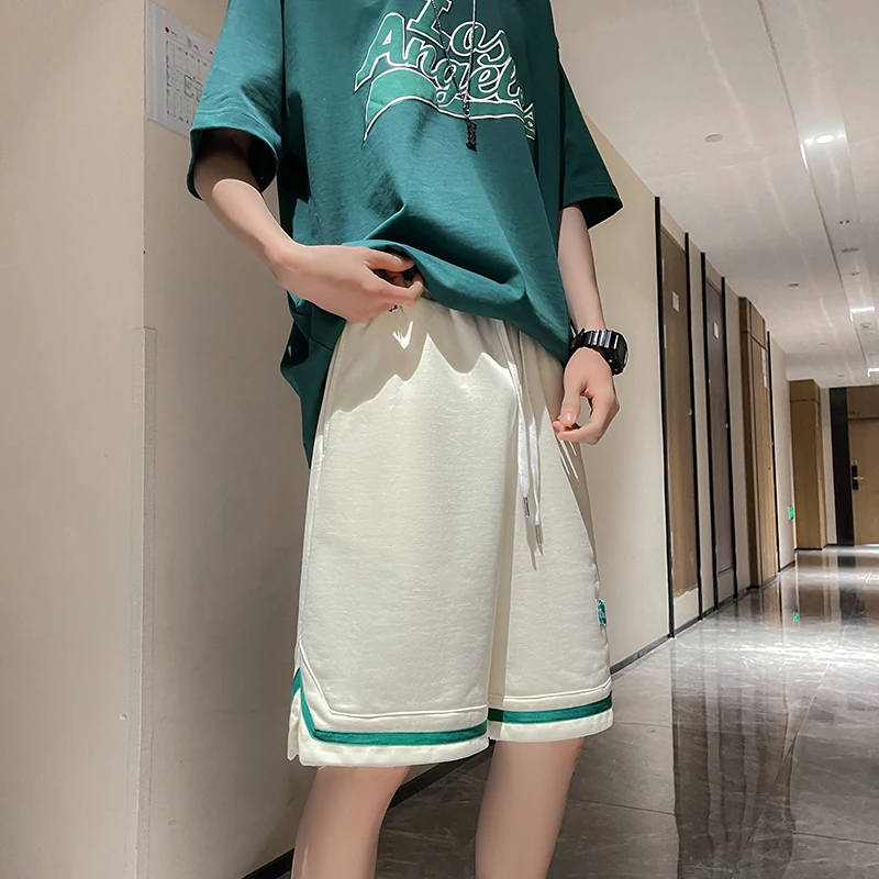 Summer Streetwear Basketball Shorts Mens Elastic Loose Shorts Oversized Hip Hop Male Calf Length Sports Walking Run Ins Shorts
Summer Streetwear Basketball Shorts Mens Elastic Loose Shorts Oversized Hip Hop Male Calf Length Sports Walking Run Ins Shorts