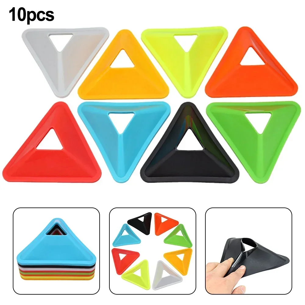 

Marker Sale Equipment Training Football Cones Multi Saucer 10pcs Triangle Hot Sport Space Discs