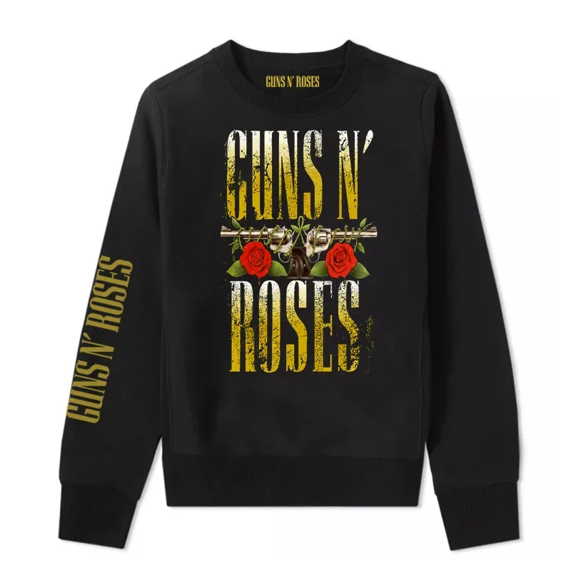 

Guns N’ Roses Sweatshirts Pullover Tops Men/women Fashion Long Sleeve Hoodies Harajuku Streetwear Hip Hop Hoodytops