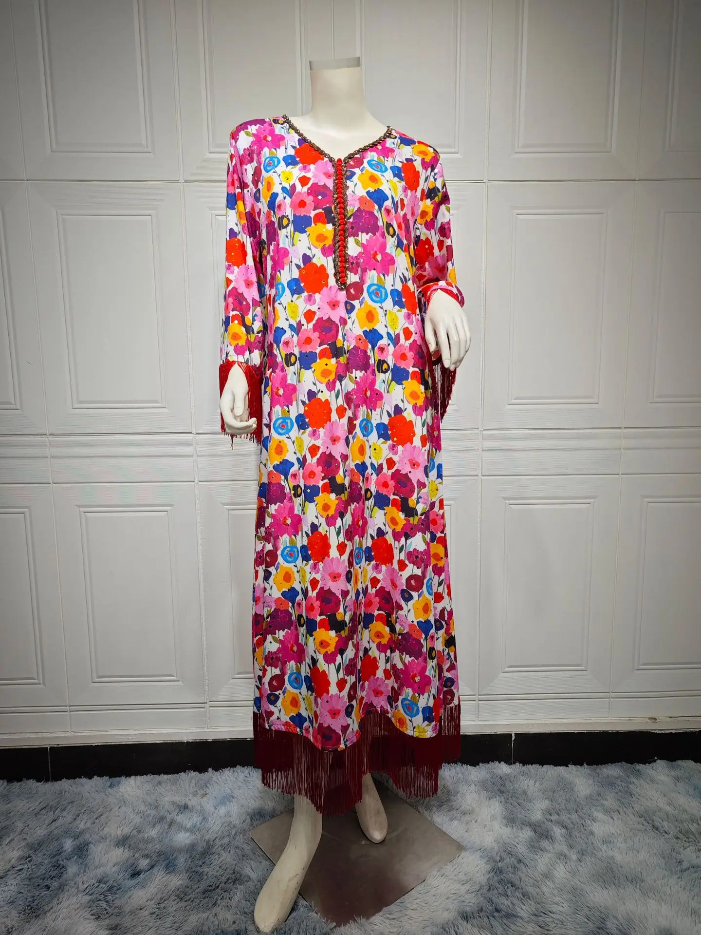 عيد مسلم شرابة فستان عبايات للنساء الماس جلابية المغرب فساتين الحفلات دبي عباية قفطان إسلام فيستدوس رداء عربي طويل عيد مسلم شرابة فستان عبايات للنساء الماس جلابية المغرب فساتين الحفلات دبي عباية قفطان إسلام فيستدوس رداء عربي طويل