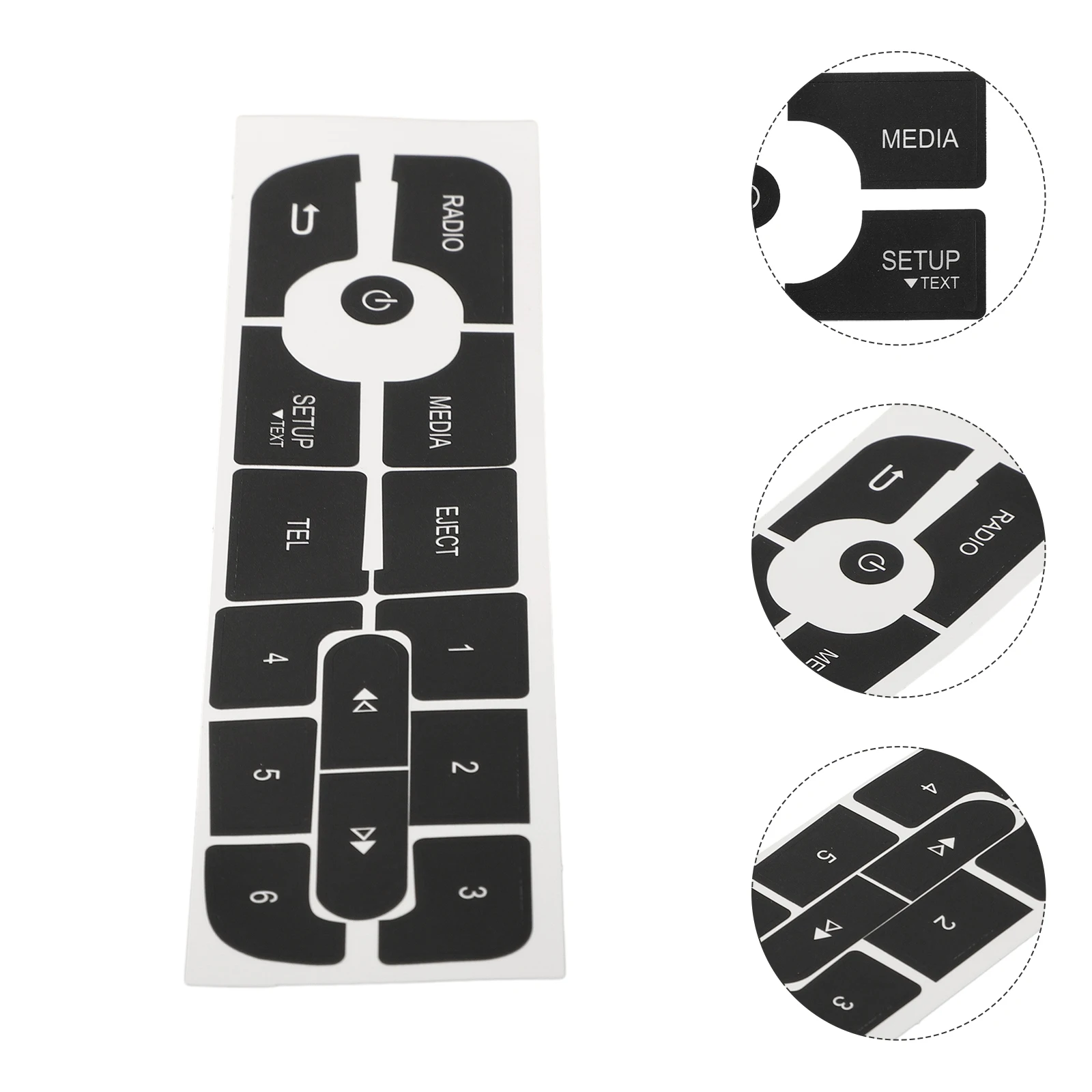 1x CD Radio Audio Button Repair Decals Stickers Black Sticker Fit For Renault Megane For Master For Scenic III For LHD Vehicles
1x CD Radio Audio Button Repair Decals Stickers Black Sticker Fit For Renault Megane For Master For Scenic III For LHD Vehicles