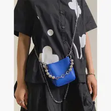 Women Bag PU FLAP Fashion Chains Pearl Zipper SOFT Shoulder Bags Handbags Pures and Bags Crossbody Girls Bag Sterrt Style 
Women Bag PU FLAP Fashion Chains Pearl Zipper SOFT Shoulder Bags Handbags Pures and Bags Crossbody Girls Bag Sterrt Style