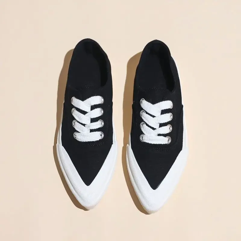 Canvas Female Footwear Flat Pointed Toe Women's Shoes High Quality Summer 2024 Y2k Fashion on Offer Autumn Luxury Cotton Shoe A
Canvas Female Footwear Flat Pointed Toe Women's Shoes High Quality Summer 2024 Y2k Fashion on Offer Autumn Luxury Cotton Shoe A