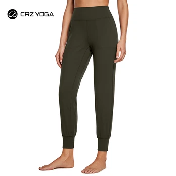 Calça Jogger Feminina Moda 2023: Elegância e Conforto 7 CRZ YOGA Butterluxe High Waisted Joggers for Women 27