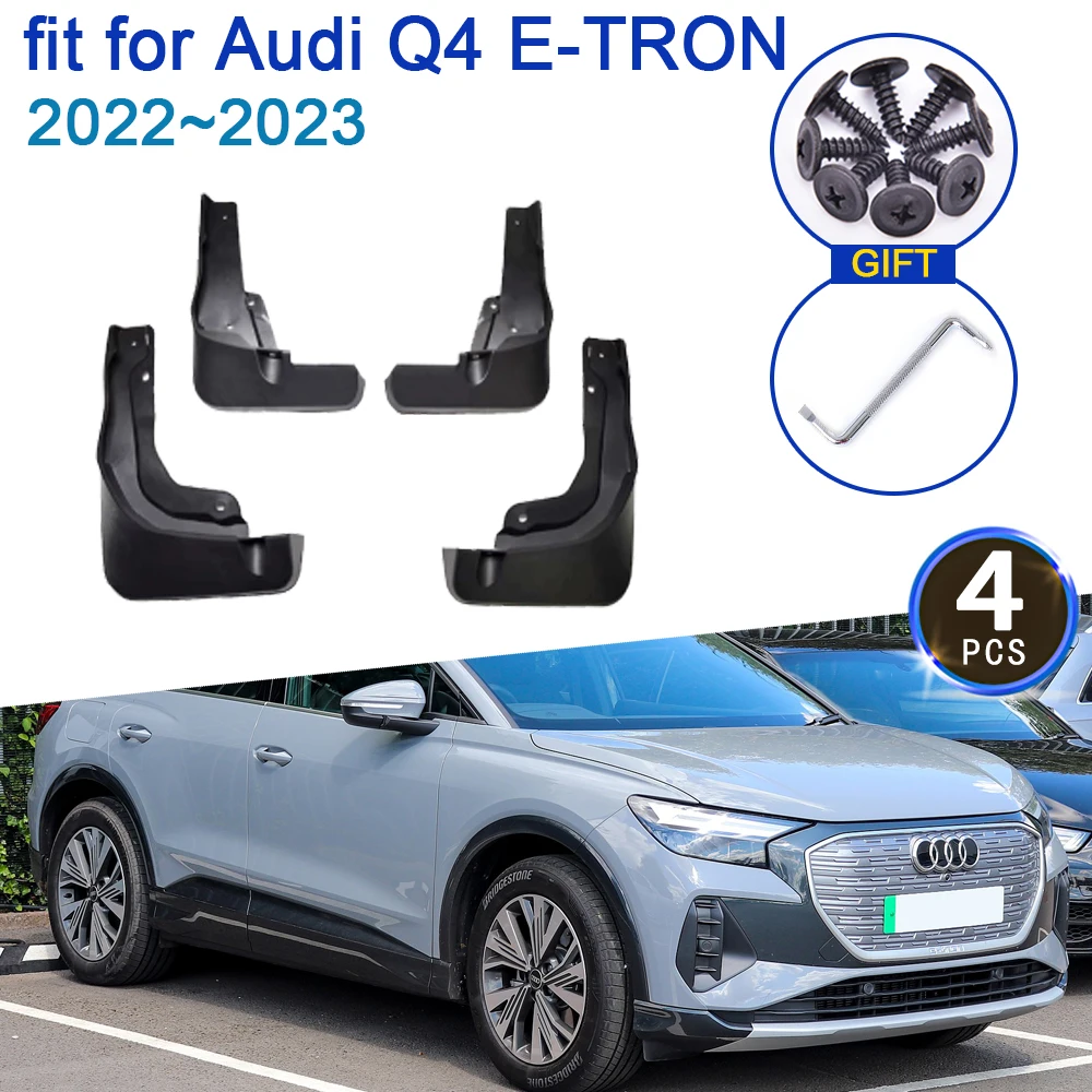 For Audi Q4 E-TRON 2022 2023 4X Mudflap Car Front Rear Wheels Mudguards Splash Mud Guards MudFlaps Accessories Auto Car Styling
For Audi Q4 E-TRON 2022 2023 4X Mudflap Car Front Rear Wheels Mudguards Splash Mud Guards MudFlaps Accessories Auto Car Styling