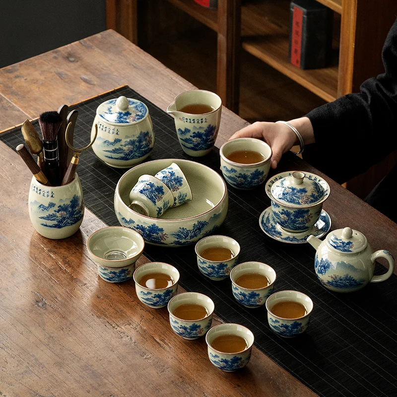 Ceramic Matcha Tea Set Gaiwan Magnetic Bubble Ceremony Travel Tea Set Luxury Kungfu Chinesische Teekanne Jingdezhen Porcelain
Ceramic Matcha Tea Set Gaiwan Magnetic Bubble Ceremony Travel Tea Set Luxury Kungfu Chinesische Teekanne Jingdezhen Porcelain