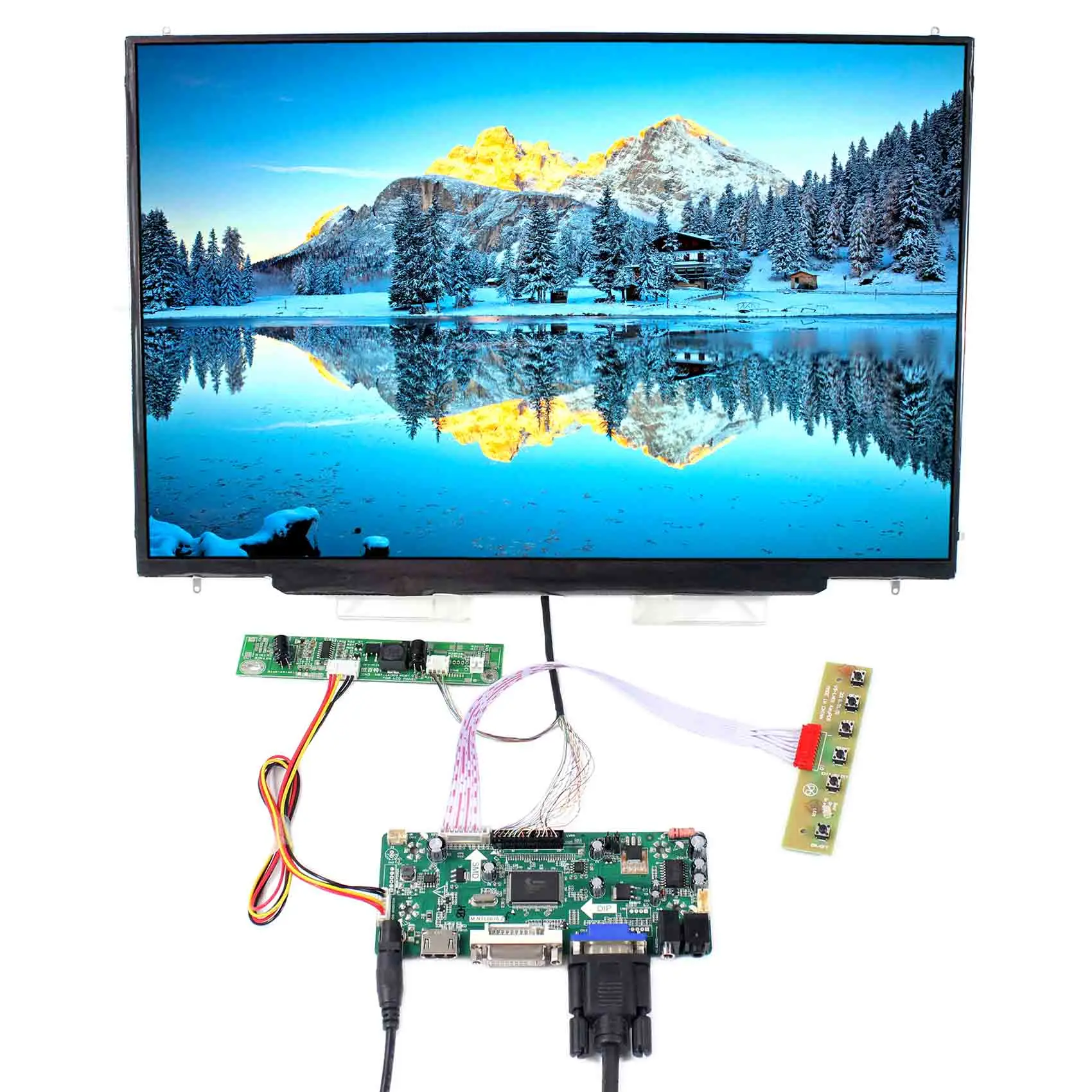 Плата контроллера HDM I DVI VGA AUDIO LCD LTN170CT10 LP171WU6 1920X120 0 IPS LCD 
Плата контроллера HDM I DVI VGA AUDIO LCD LTN170CT10 LP171WU6 1920X120 0 IPS LCD